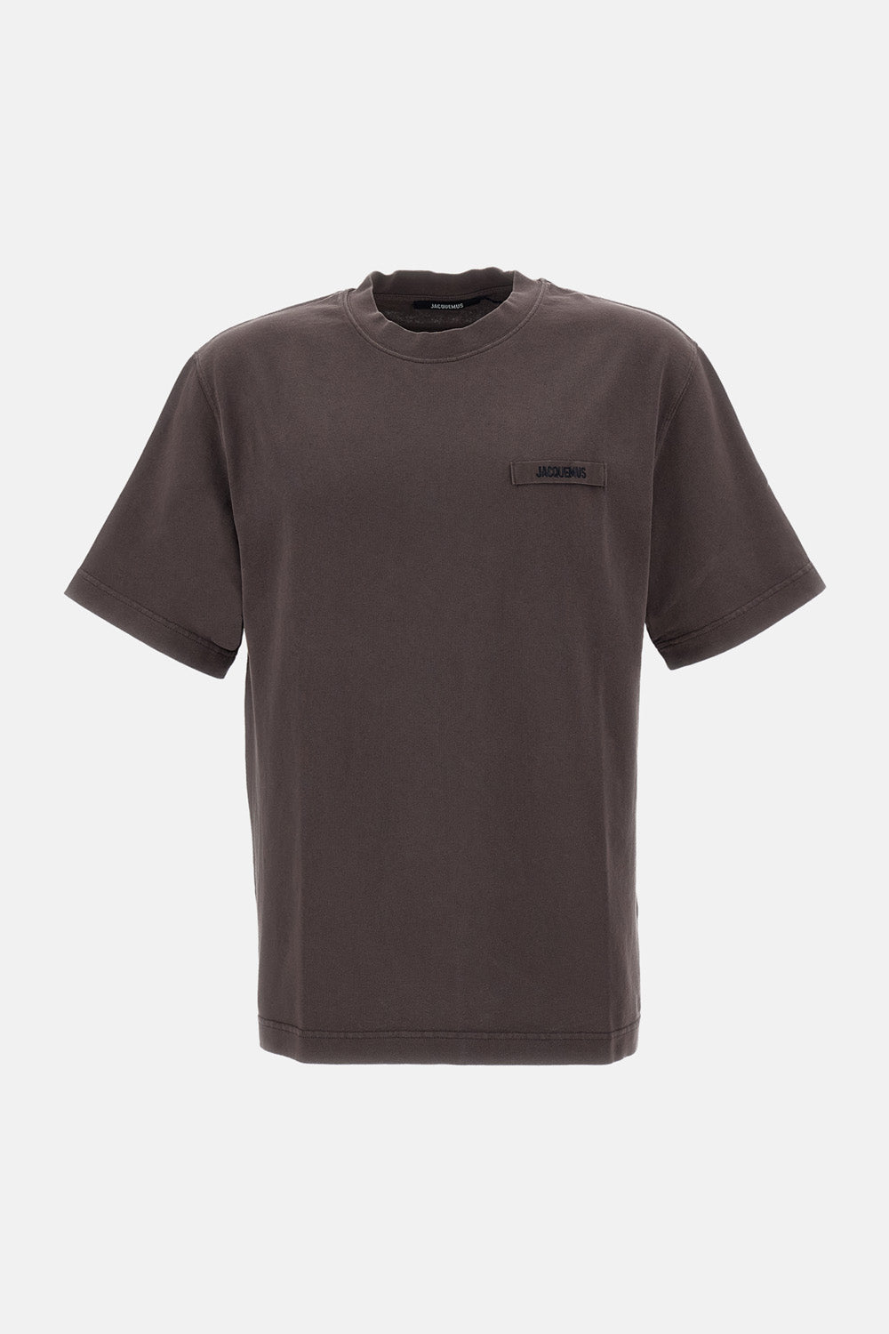 Jacquemus Men Le Tshirt Gros Grain Cotton T-Shirt JACQUEMUS