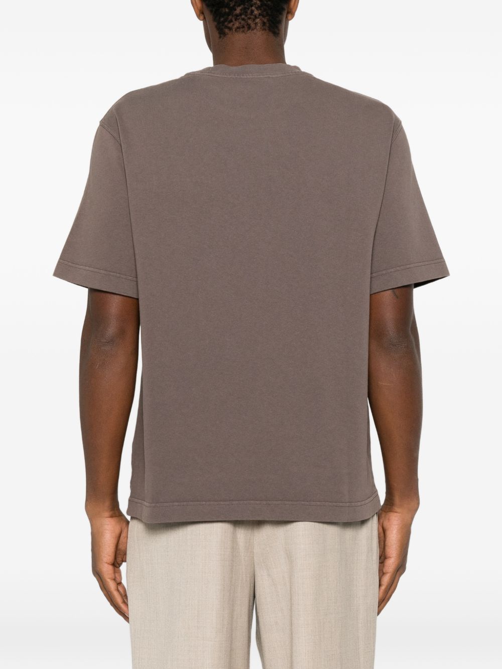 Jacquemus Men Logo Cotton T-Shirt JACQUEMUS