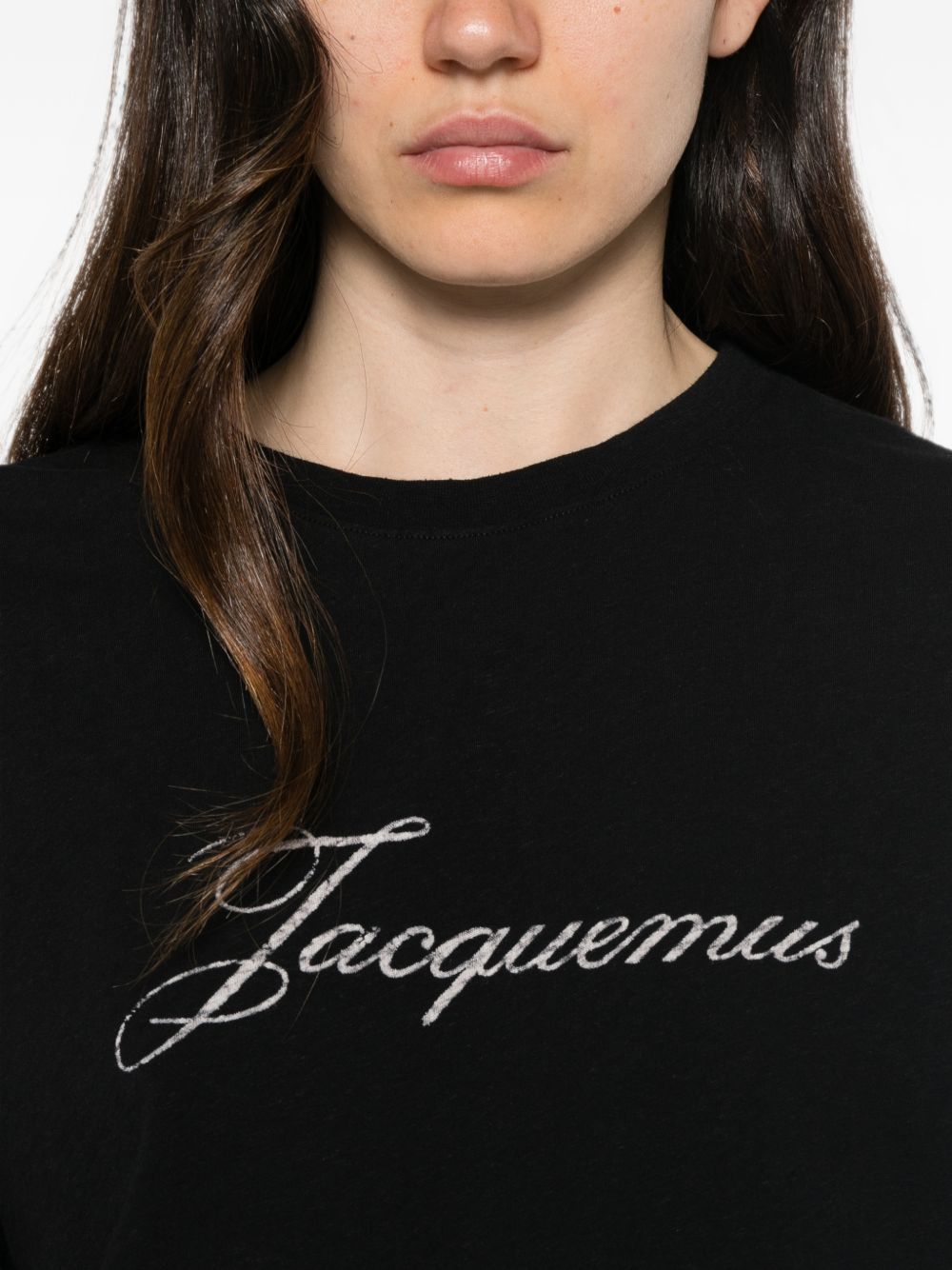 Jacquemus Women Logo Cotton T-Shirt JACQUEMUS