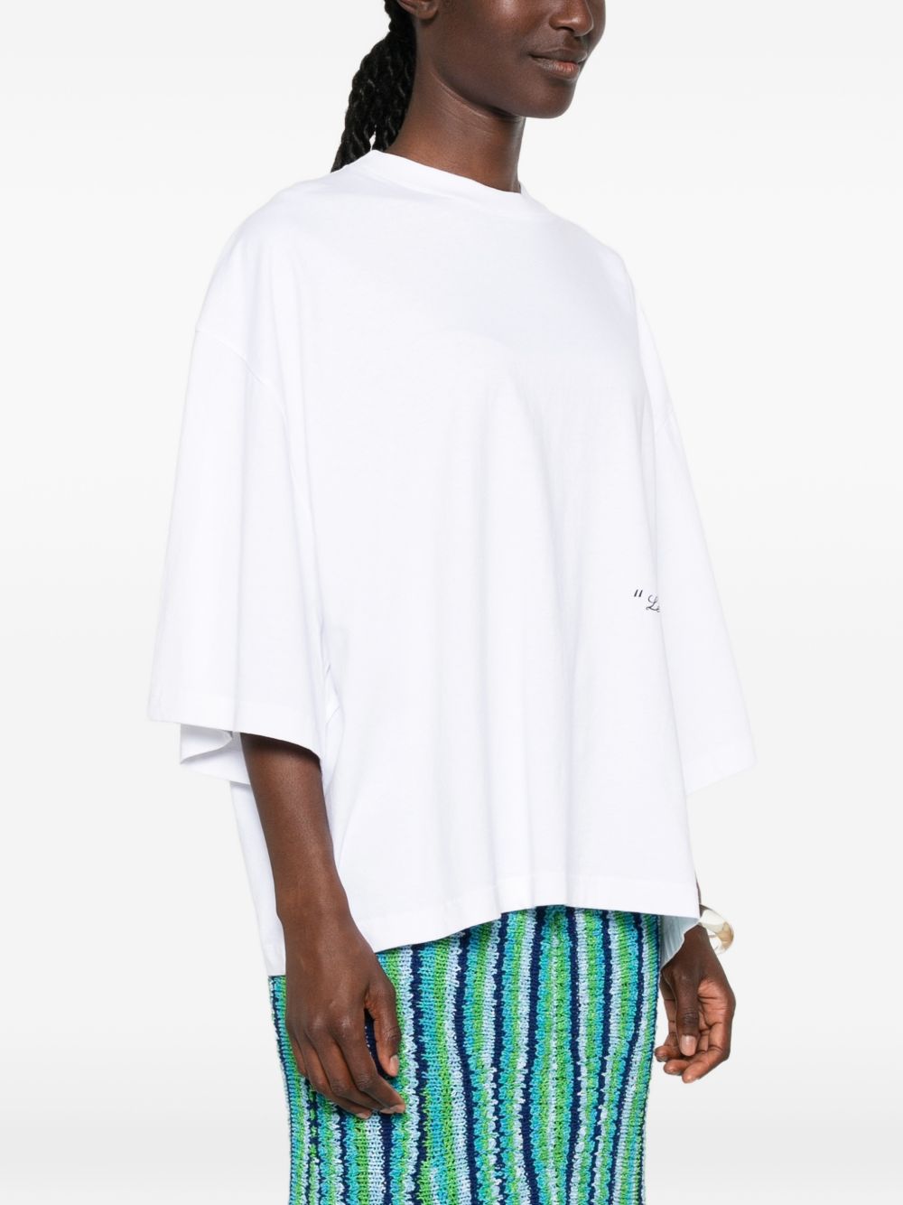 Jacquemus Women Le Palmier Cotton T-Shirt JACQUEMUS
