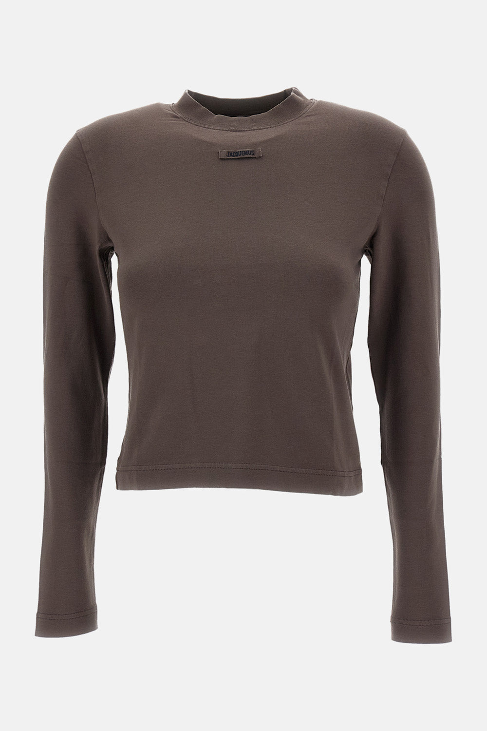 Jacquemus Women Long Sleeved Gros Grain T-Shirt JACQUEMUS