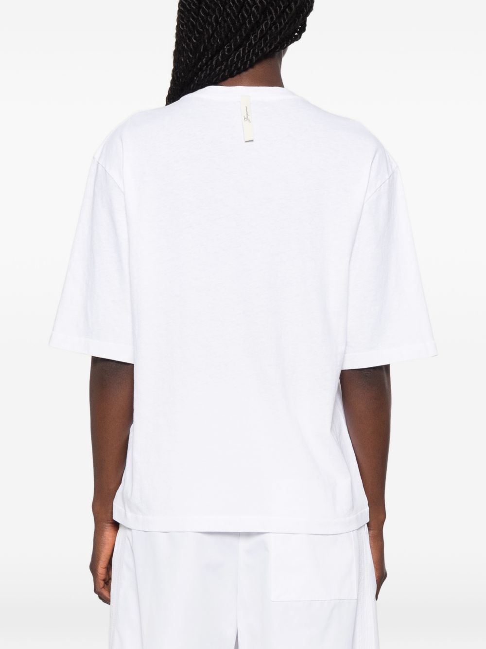 Jacquemus Women Logo Cotton T-Shirt
