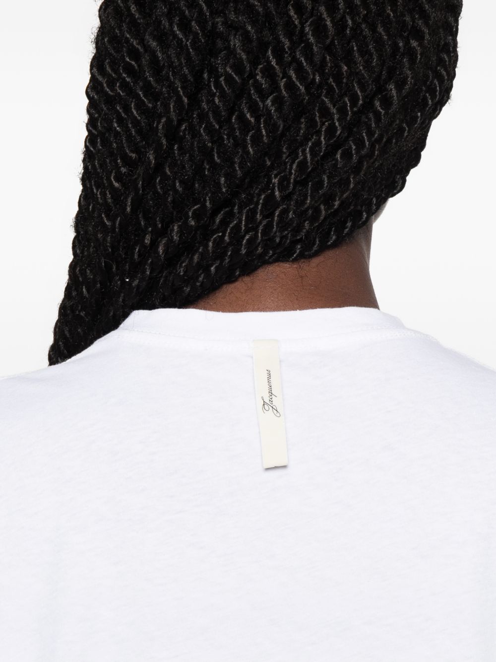 Jacquemus Women Logo Cotton T-Shirt