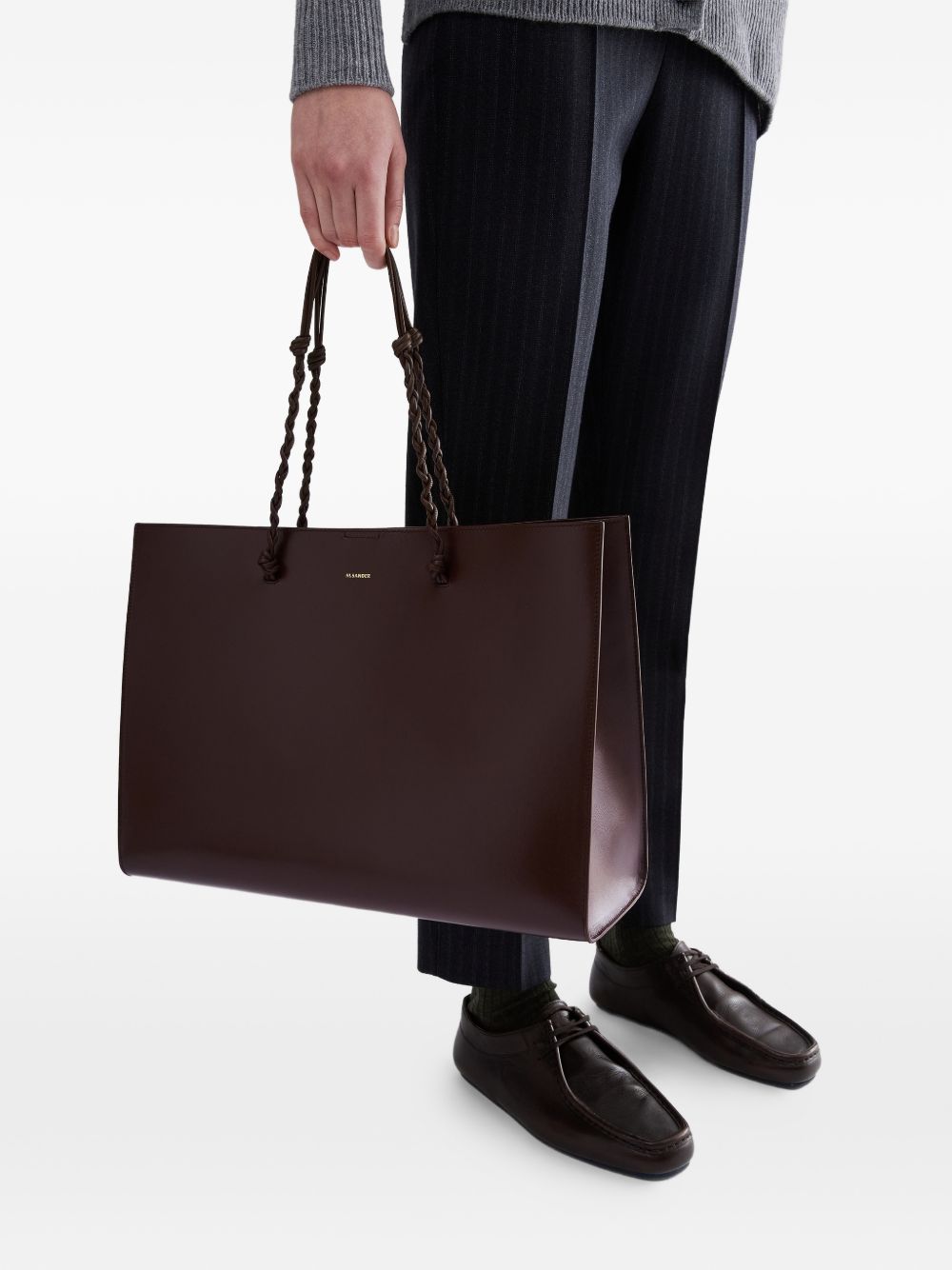 Jil Sander Women Tangle Leather Tote Bag JIL SANDER