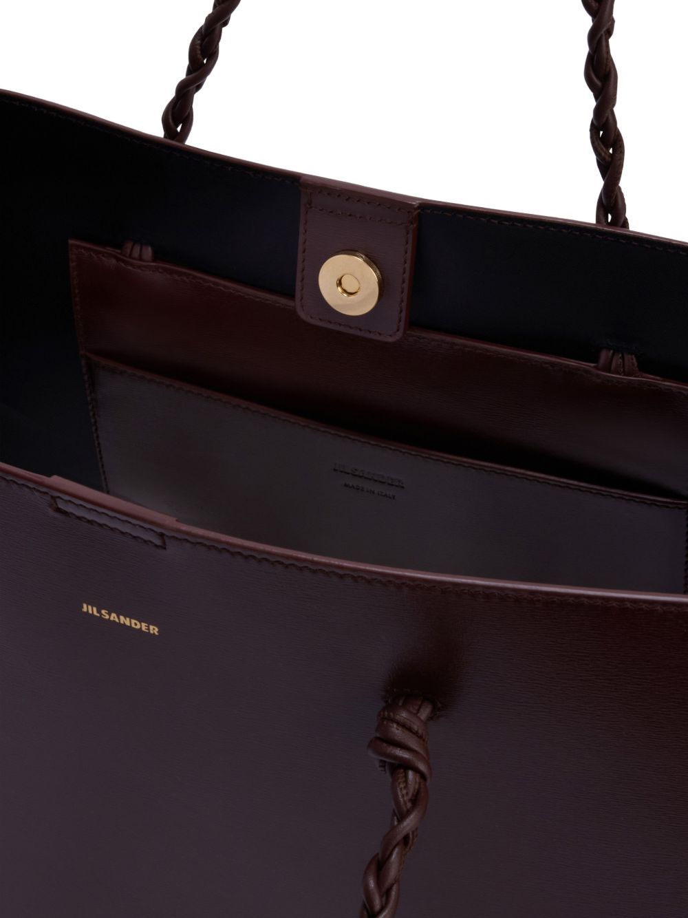 Jil Sander Women Tangle Leather Tote Bag JIL SANDER