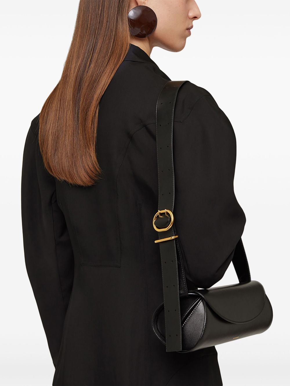 Jil Sander Women Cannolo Small Leather Shoulder JIL SANDER
