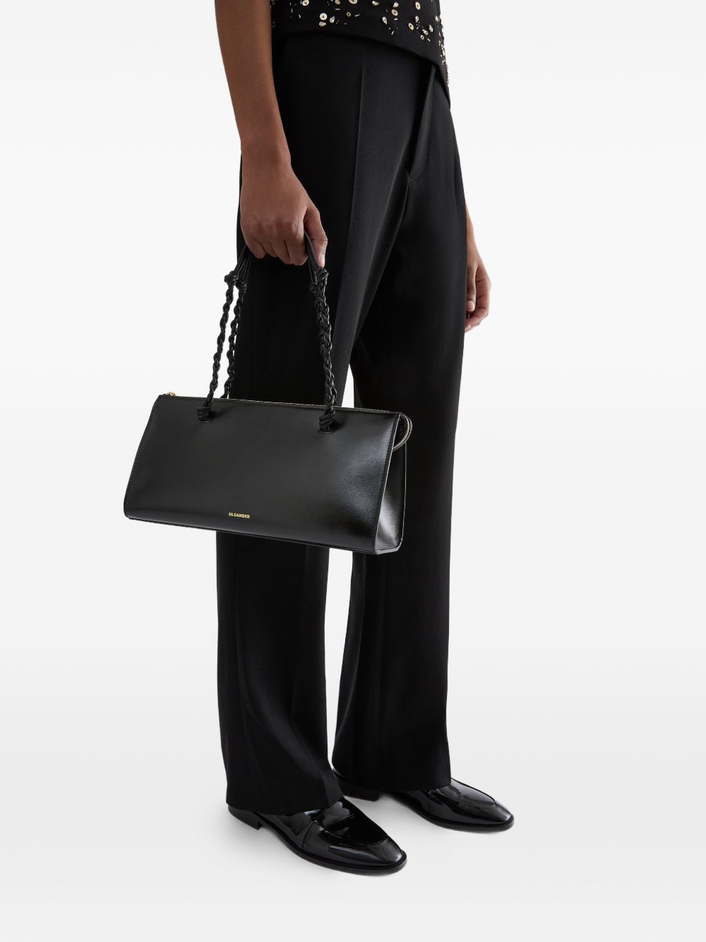 Jil Sander Women Tangle Leather Shoulder Bag JIL SANDER