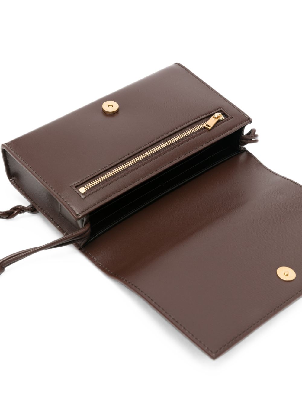 Jil Sander Women Tangle Leather Wallet On Chain JIL SANDER