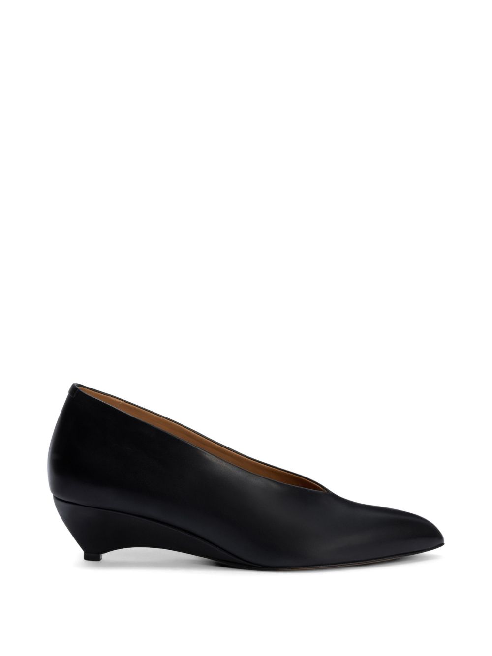Jil Sander Women Arc Leather Pumps JIL SANDER