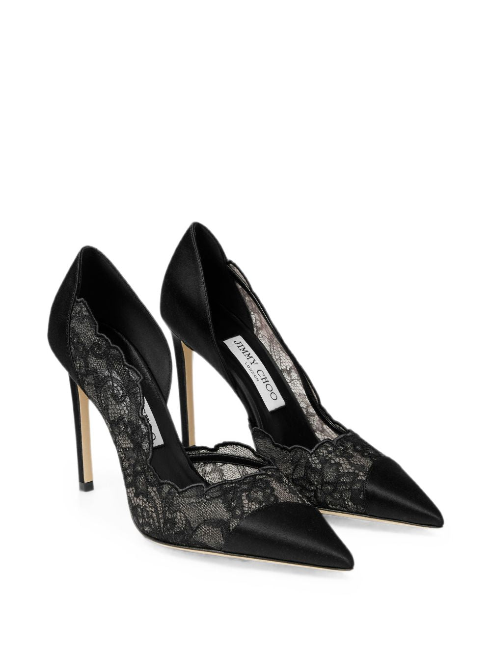 Jimmy Choo Women Brigitte Lace Pumps.