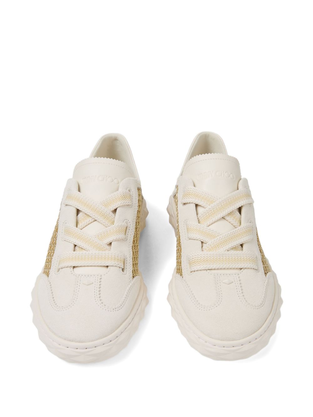 Jimmy Choo Women Diamond Leather Sneakers JIMMY CHOO