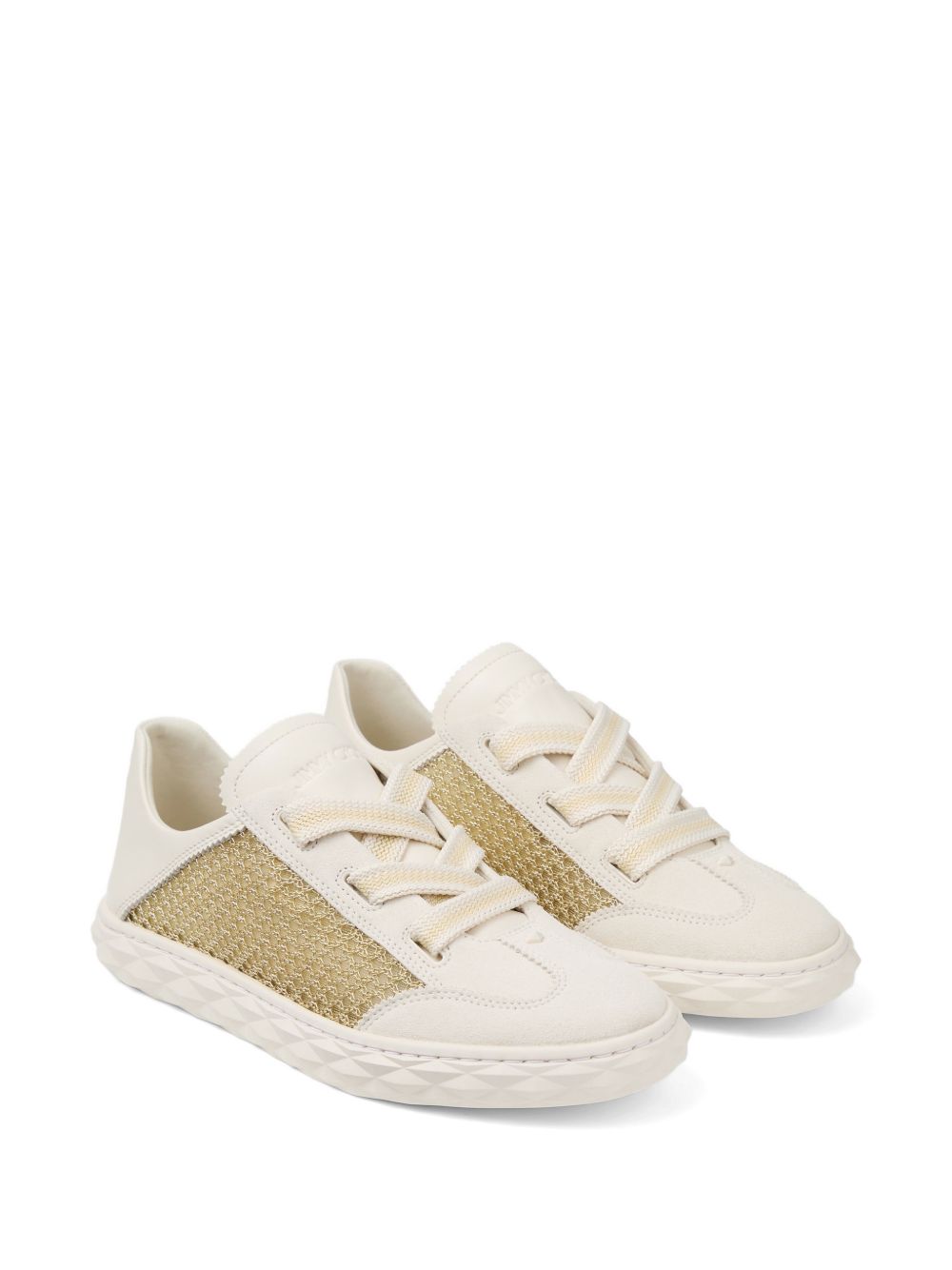 Jimmy Choo Women Diamond Leather Sneakers JIMMY CHOO