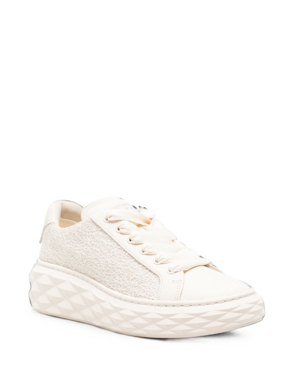 Jimmy Choo Women Diamond Leather Sneakers JIMMY CHOO
