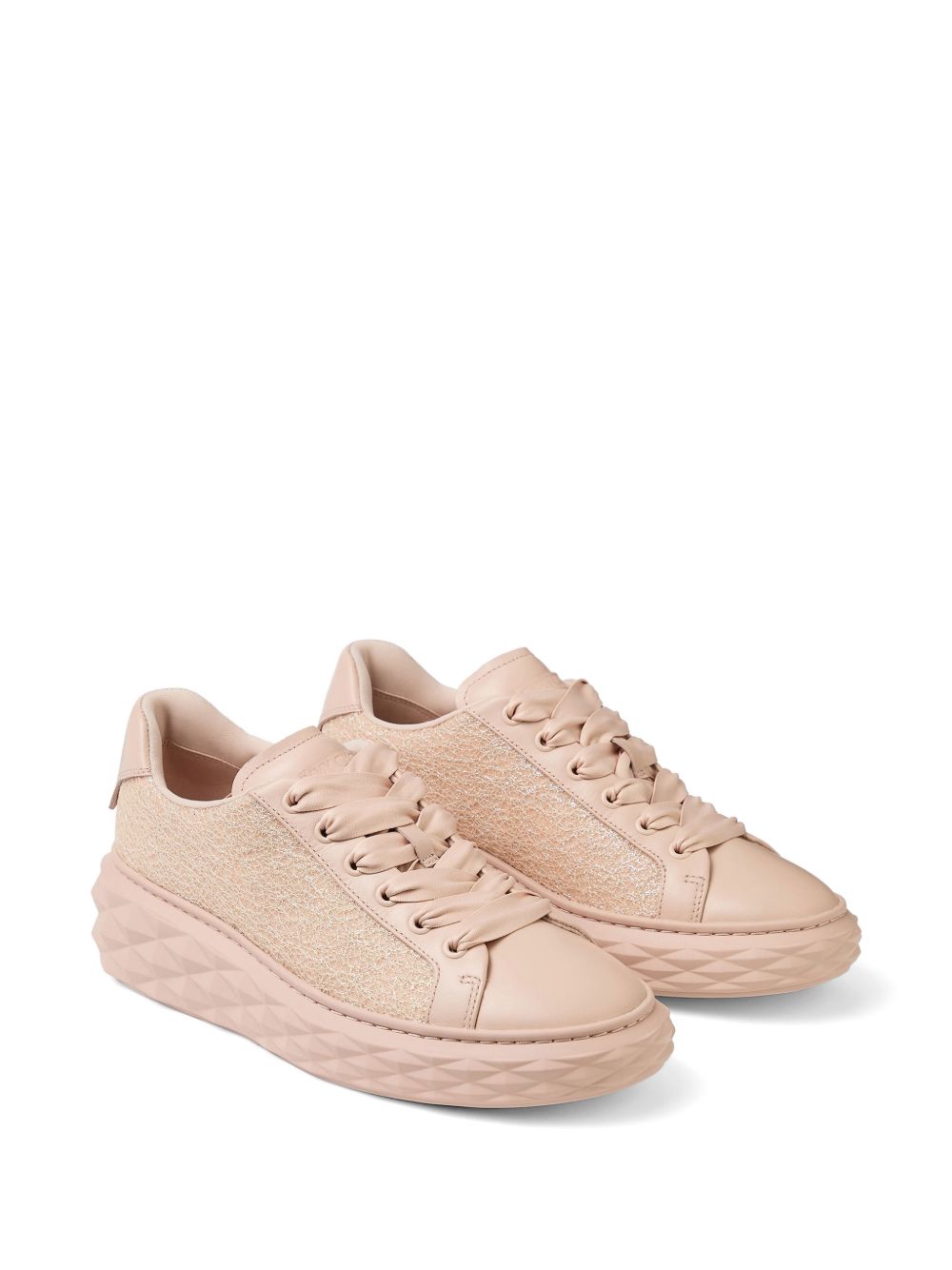 Jimmy Choo Women Diamond Leather Sneakers JIMMY CHOO
