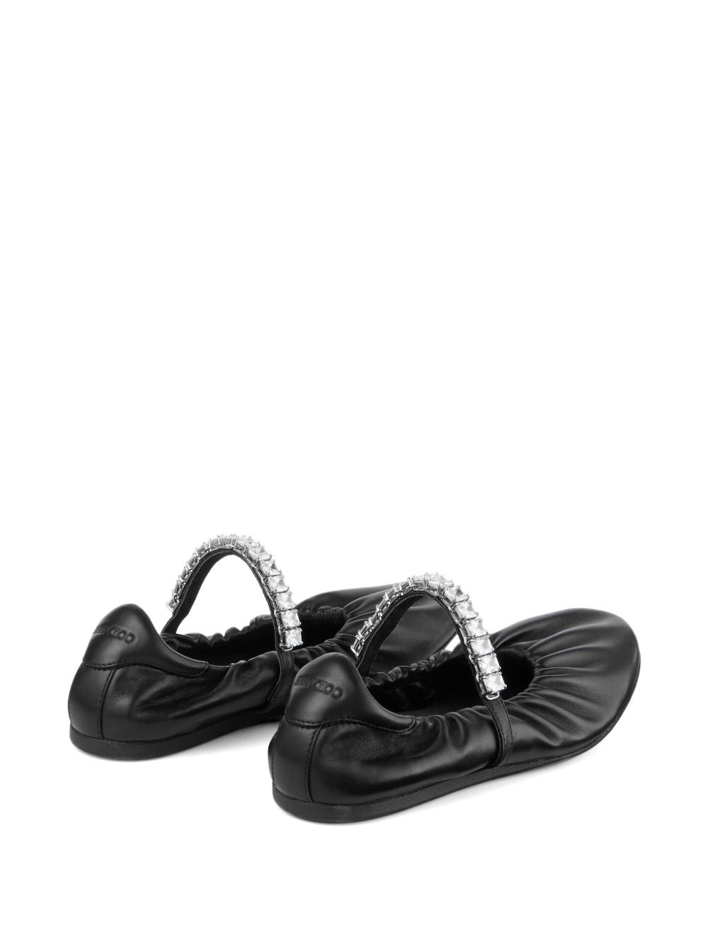 Jimmy Choo Women Jade Leather Ballets JIMMY CHOO
