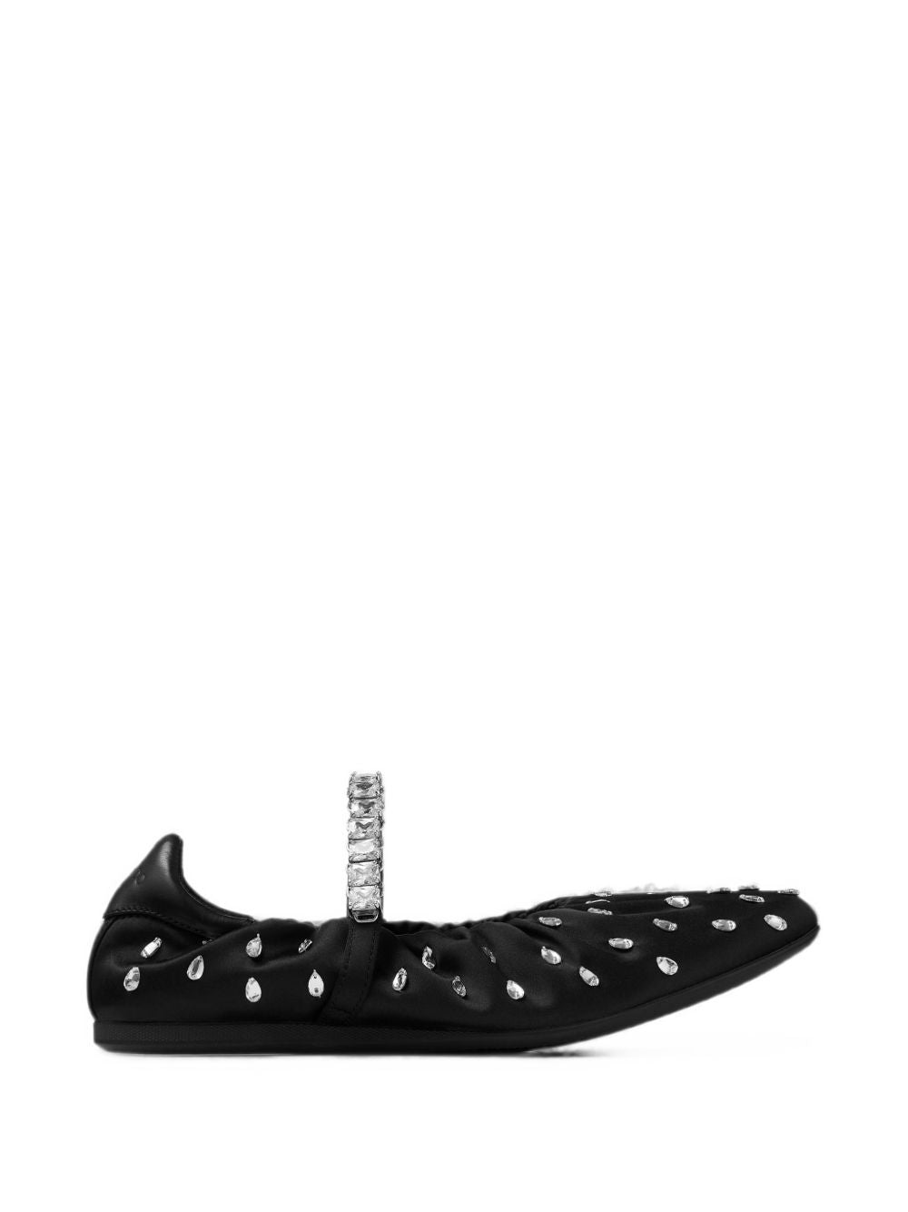 Jimmy Choo Women Jade Leather Ballets JIMMY CHOO
