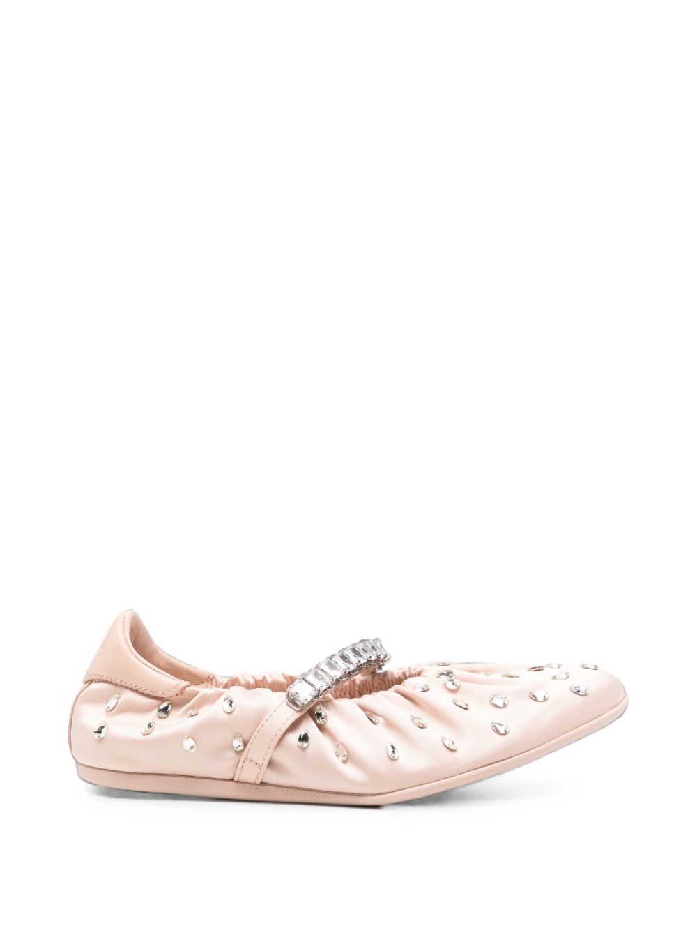 Jimmy Choo Women Jade Leather Ballets JIMMY CHOO