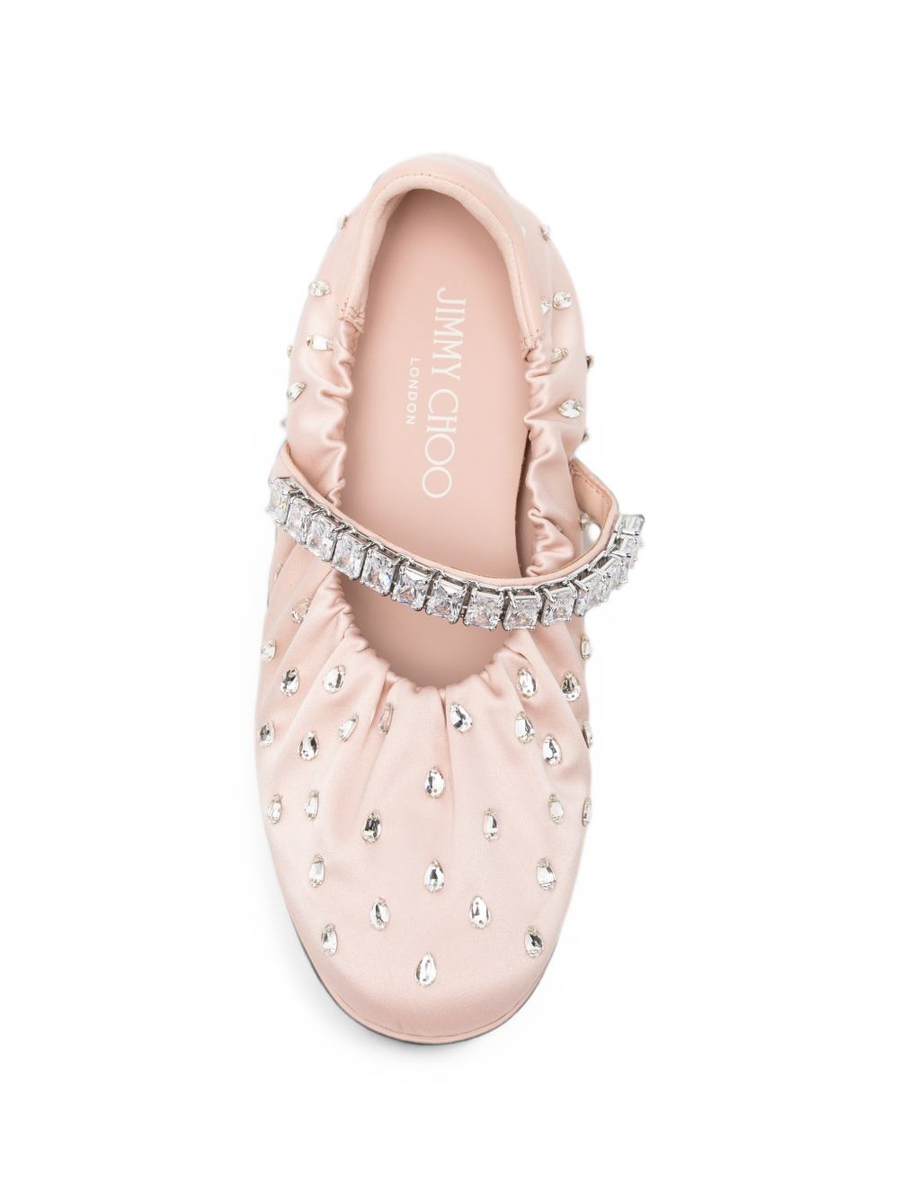 Jimmy Choo Women Jade Leather Ballets JIMMY CHOO