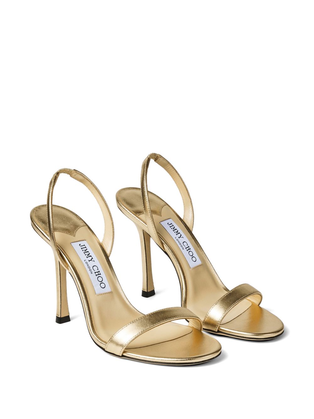 Jimmy Choo Women Jenn Leather Sandals JIMMY CHOO