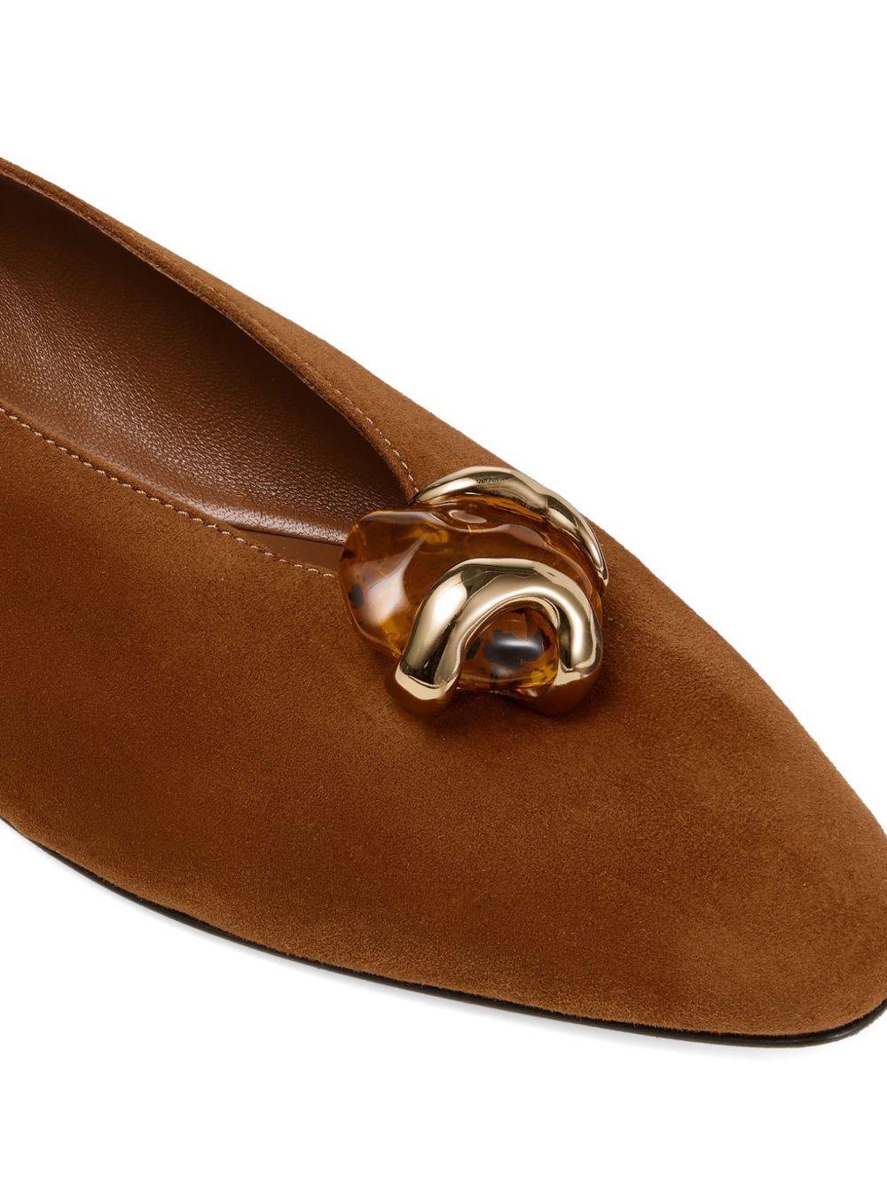 Jimmy Choo Women Margot Leather Ballets JIMMY CHOO