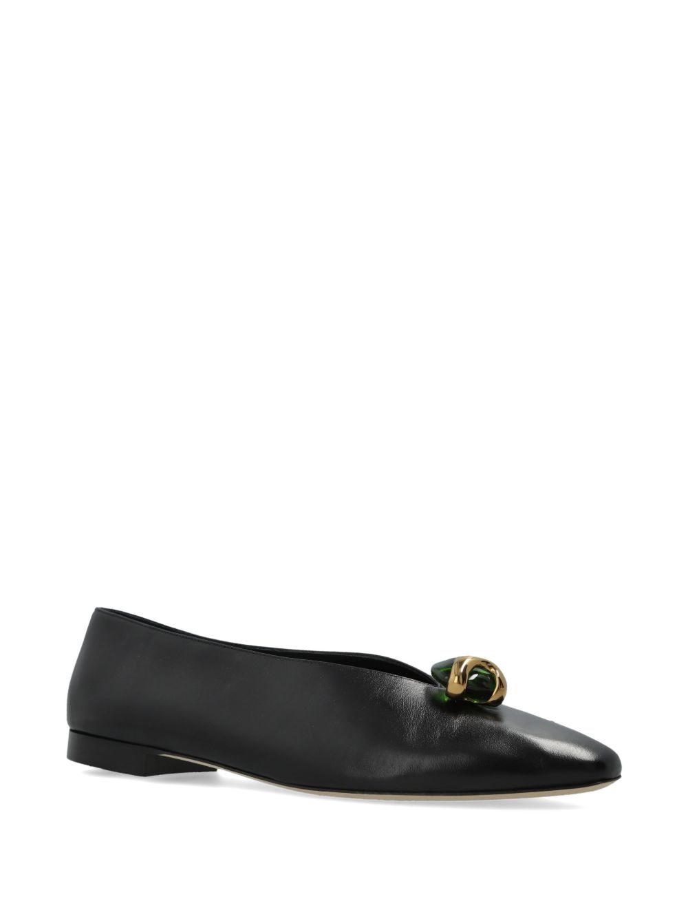 Jimmy Choo Women Margot Leather Ballets JIMMY CHOO