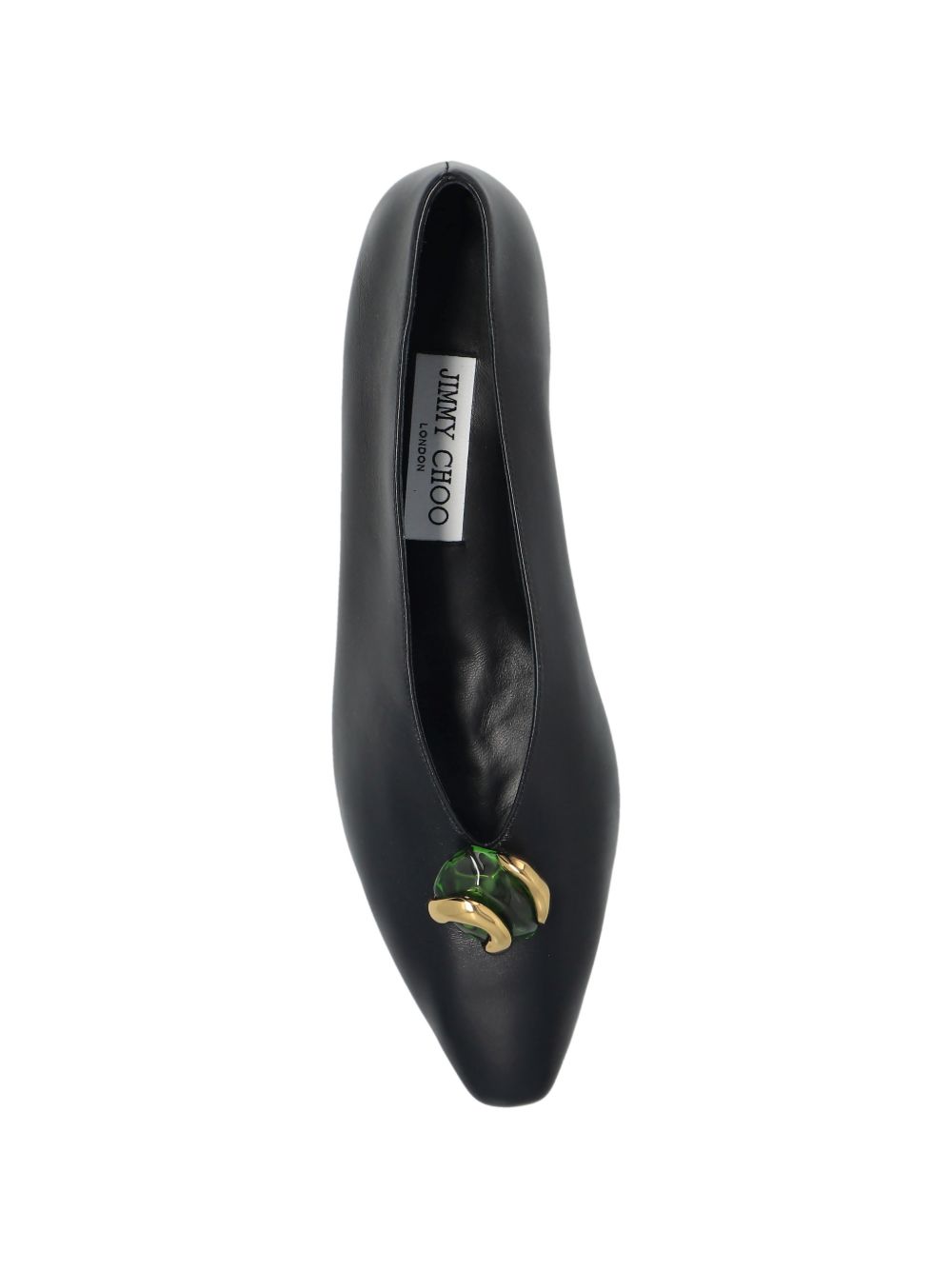 Jimmy Choo Women Margot Leather Ballets JIMMY CHOO