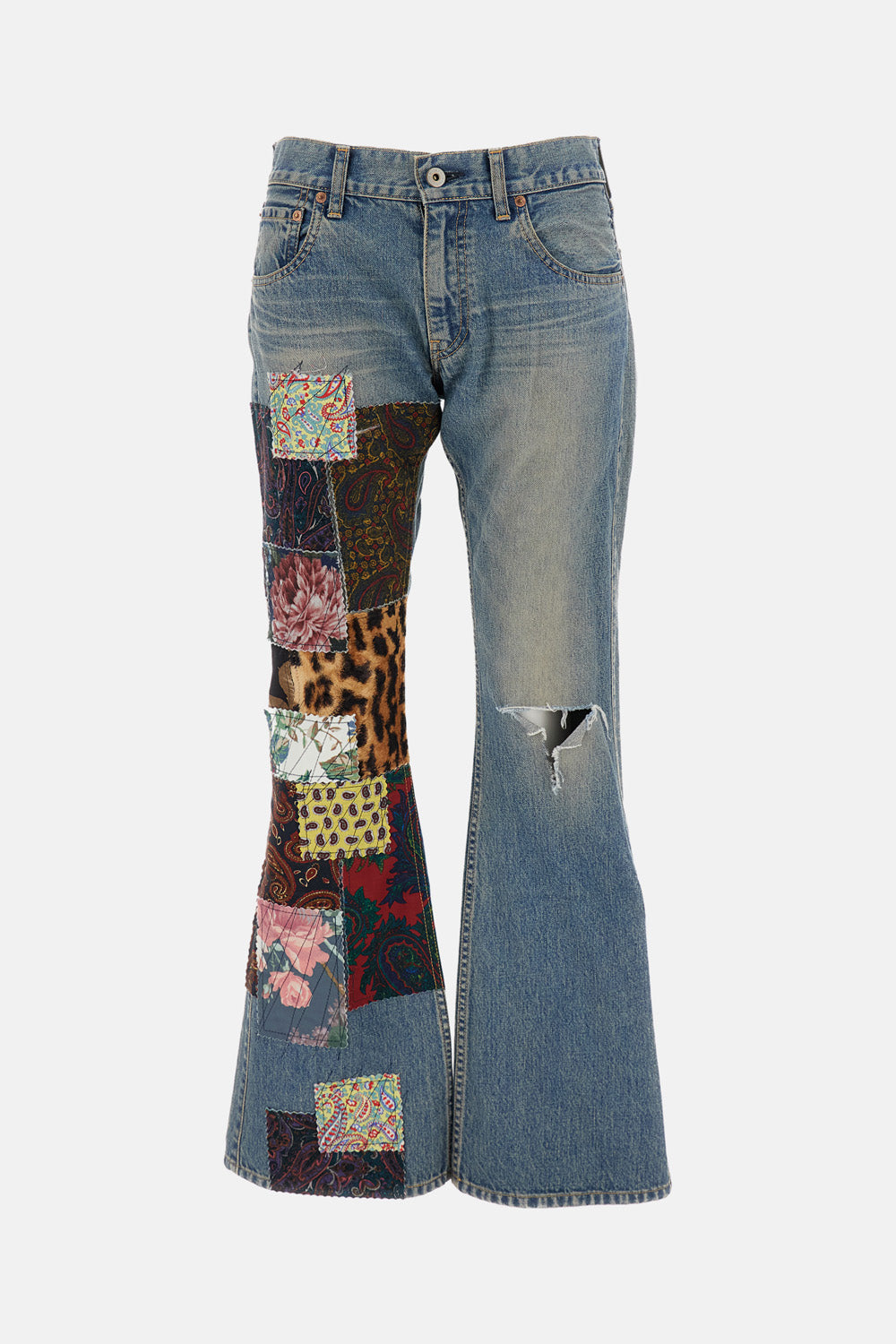 Junya Watanabe Women Patchwork Jeans JUNYA WATANABE