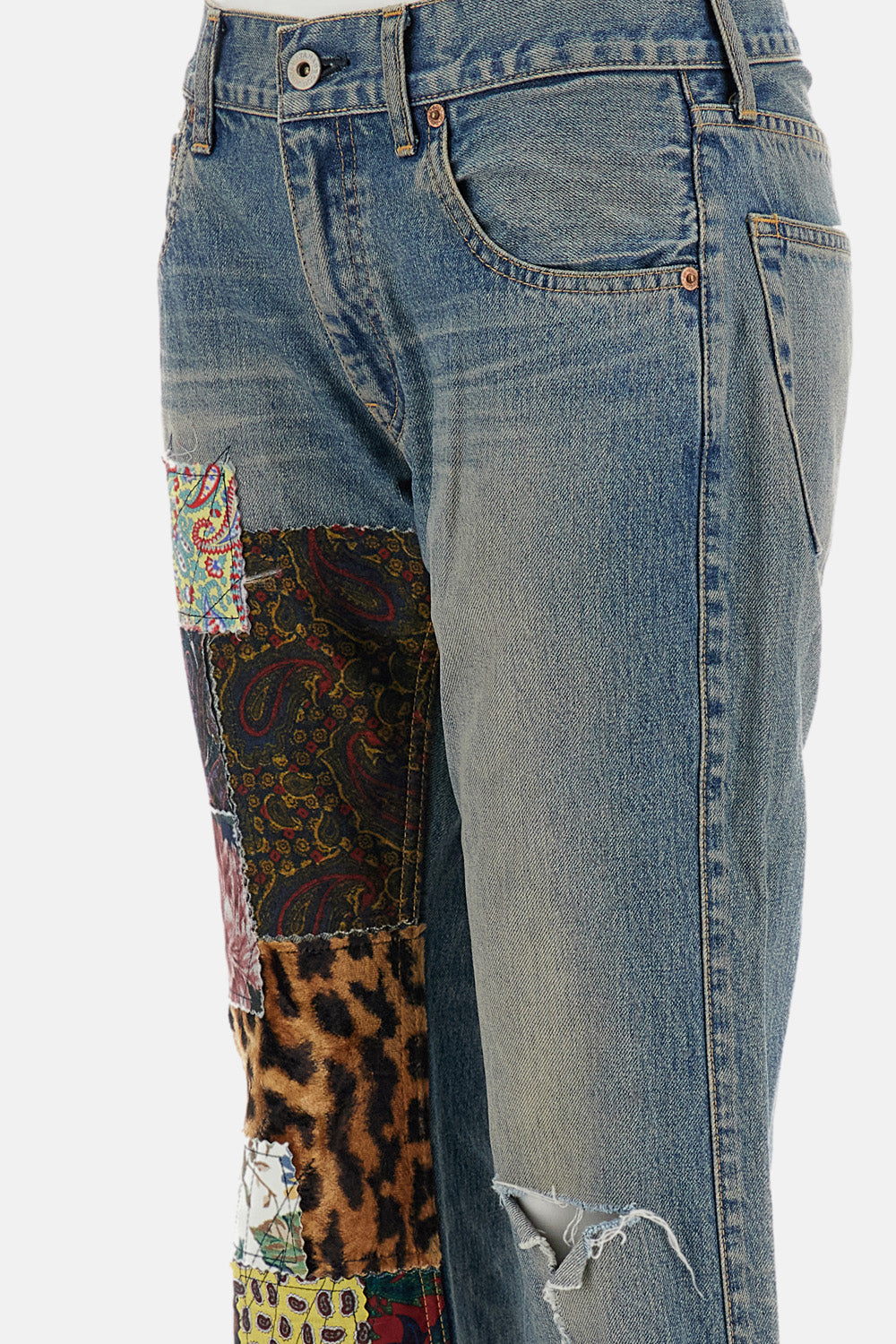 Junya Watanabe Women Patchwork Jeans JUNYA WATANABE