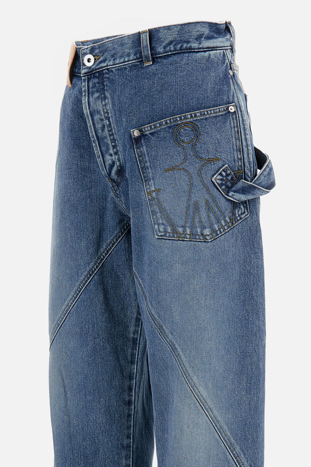 Jw Anderson Men Twisted Workwear Jeans J.W. ANDERSON