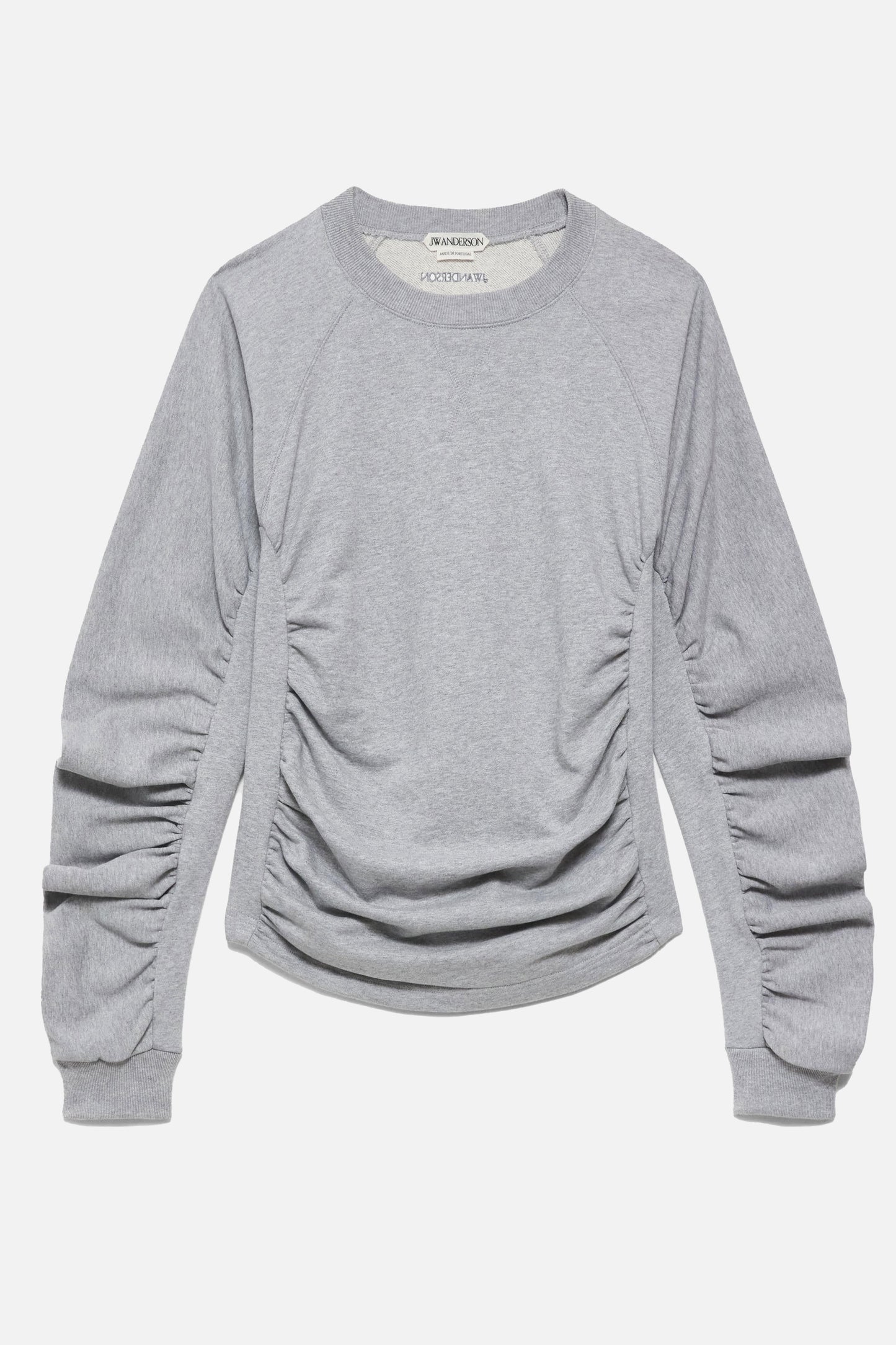 Jw Anderson Women Ruched Sleeve Sweatshirt J.W. ANDERSON