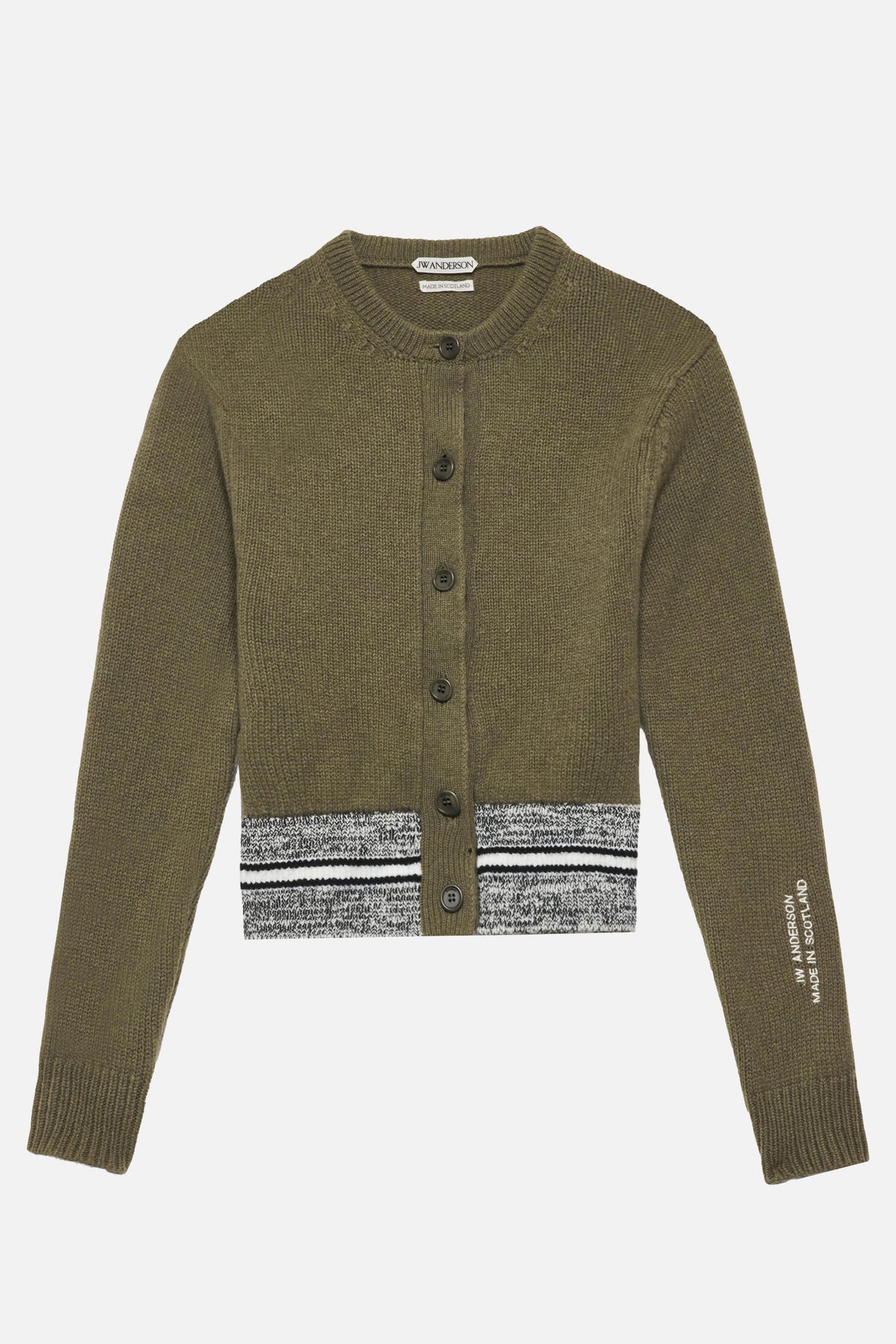 Jw Anderson Women Contrast Trim Cardigan J.W. ANDERSON