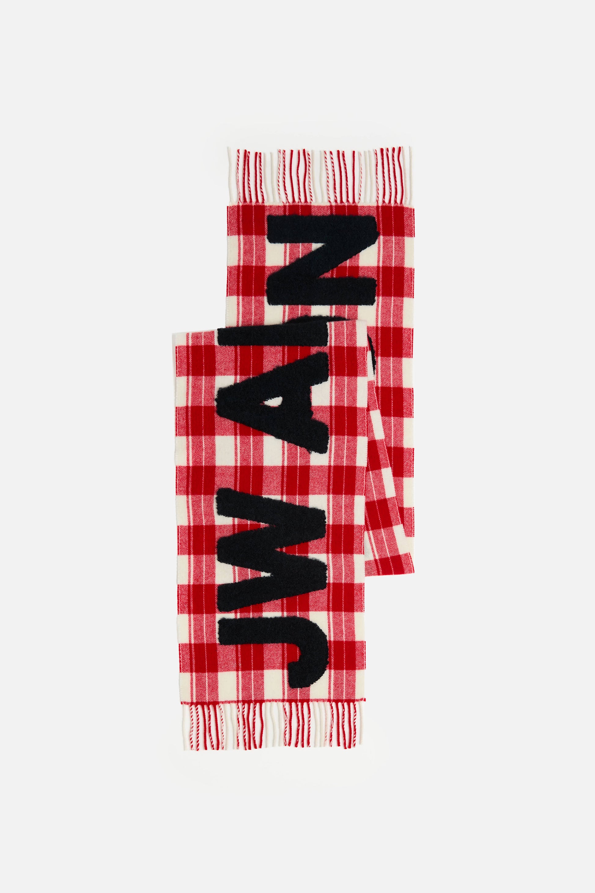 Jw Anderson Men Logo Scarf J.W. ANDERSON