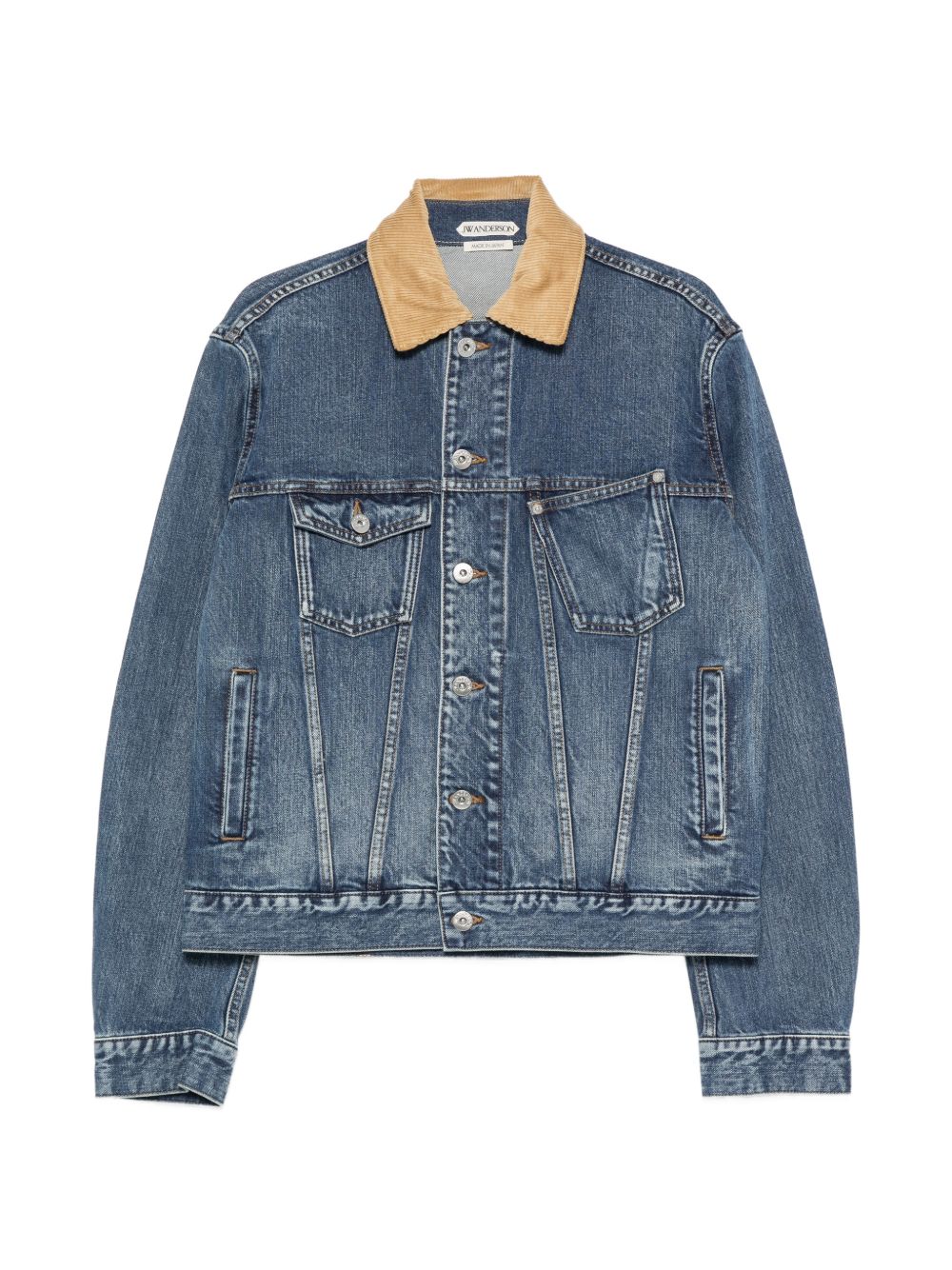 Jw Anderson Women Denim Cotton Jacket J.W. ANDERSON
