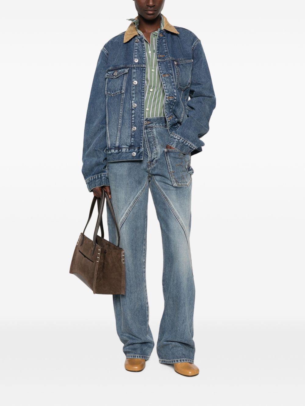 Jw Anderson Women Denim Cotton Jacket J.W. ANDERSON