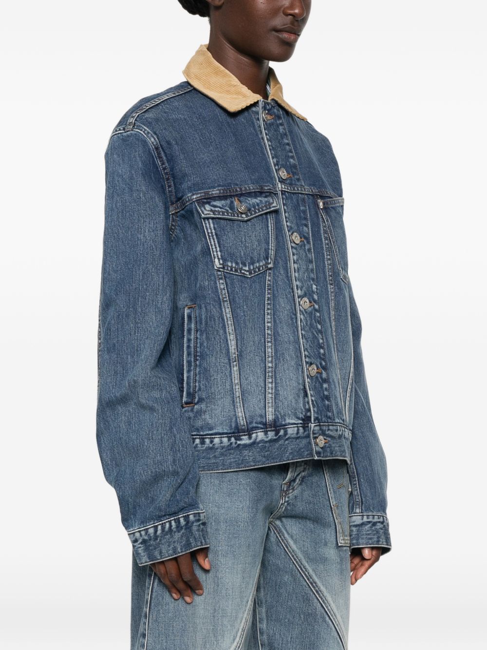 Jw Anderson Women Denim Cotton Jacket J.W. ANDERSON