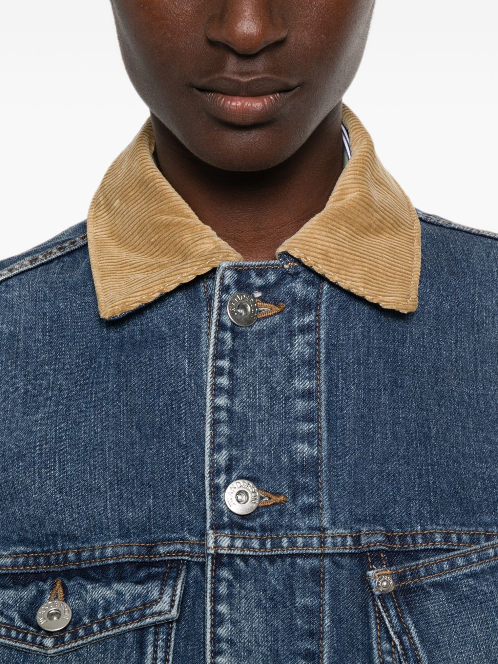 Jw Anderson Women Denim Cotton Jacket J.W. ANDERSON