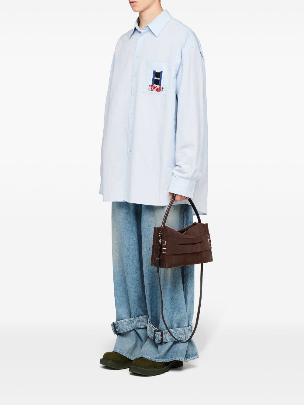 Jw Anderson Women Loafer Leather Shoulder Bag J.W. ANDERSON