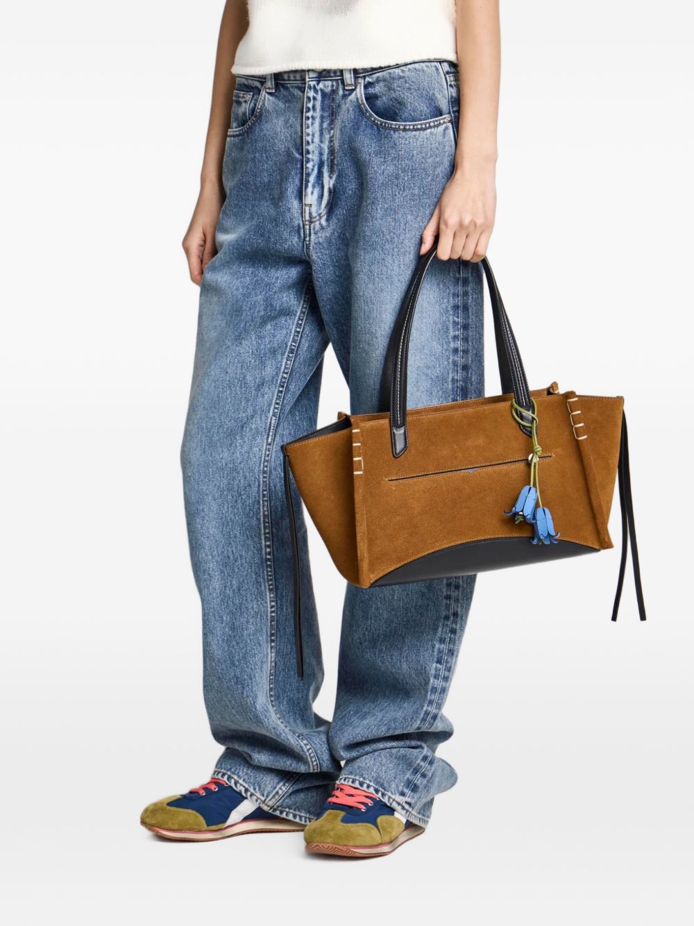 Jw Anderson Women Loafer Leather Tote Bag J.W. ANDERSON