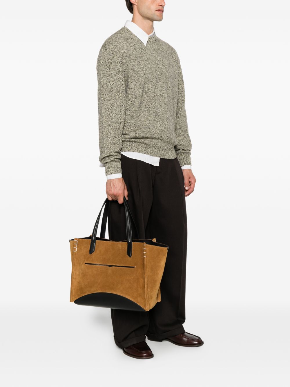 Jw Anderson Women Loafer Leather Tote Bag J.W. ANDERSON