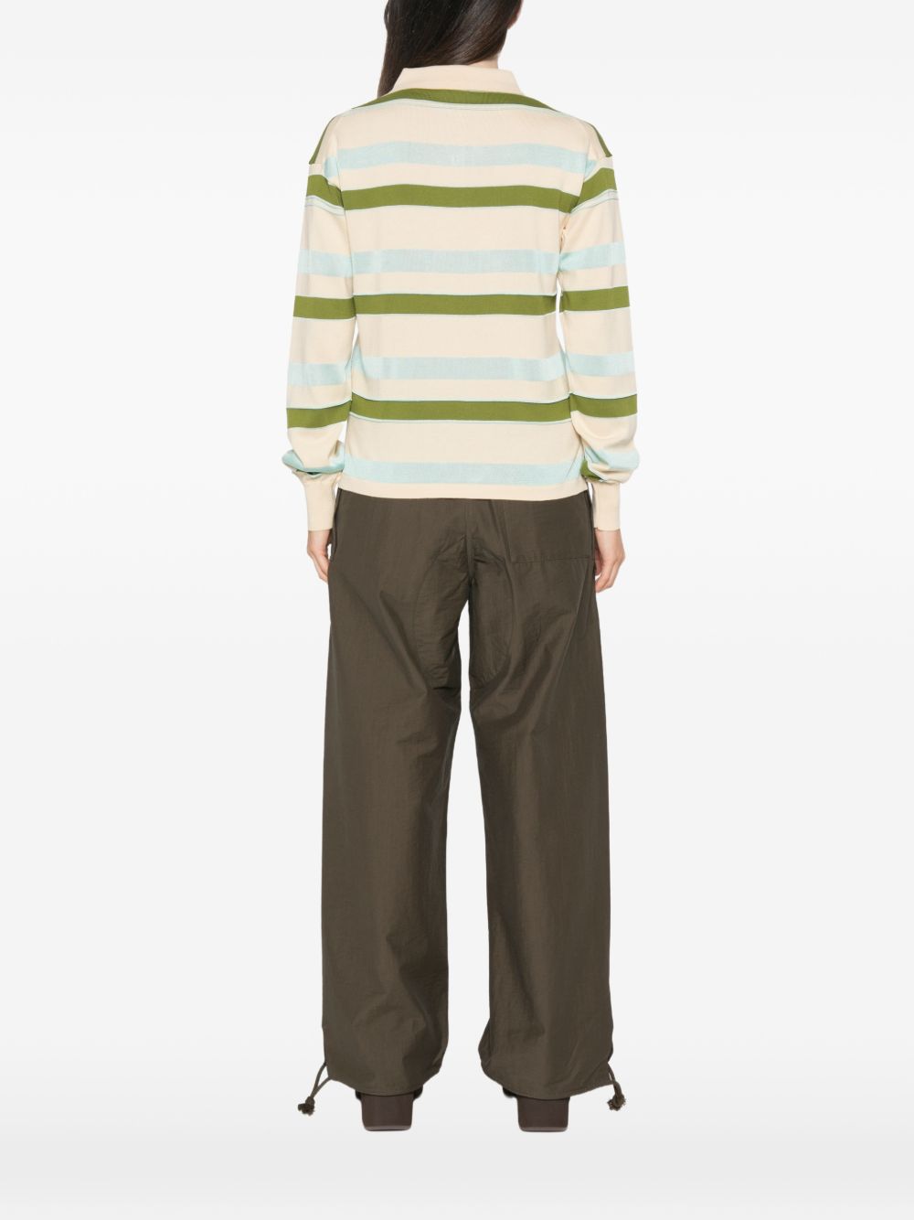 Jw Anderson Women Cotton And Wool Polo Shirt J.W. ANDERSON