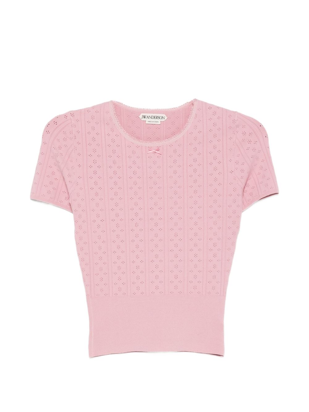 Jw Anderson Women Logo Cotton T-Shirt J.W. ANDERSON