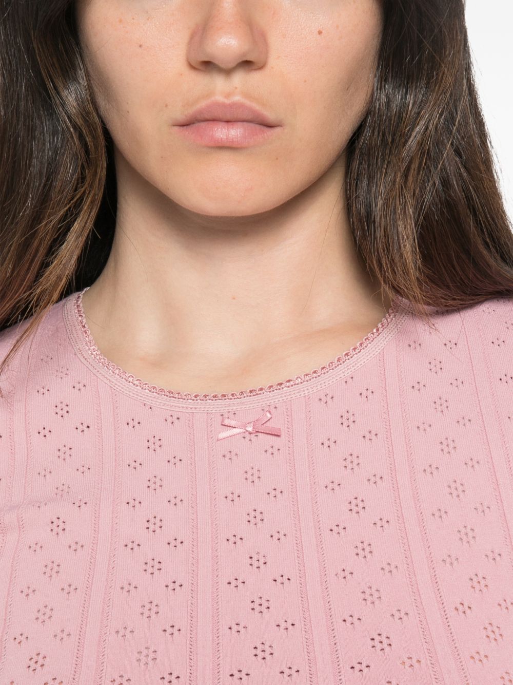 Jw Anderson Women Logo Cotton T-Shirt J.W. ANDERSON