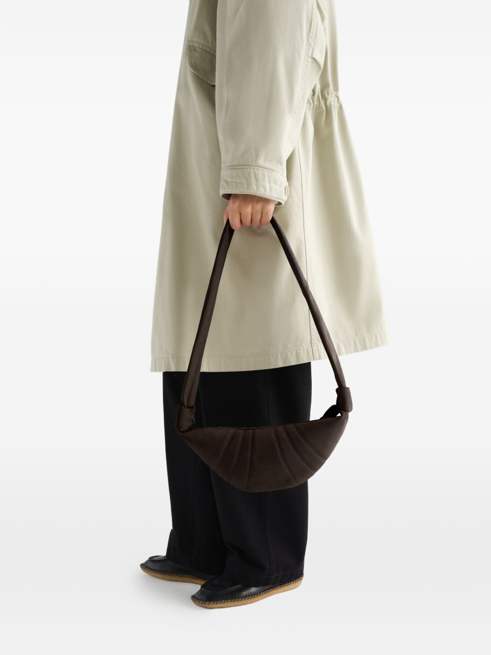 Lemaire Women Croissant Small Leather Shoulder Bag LEMAIRE