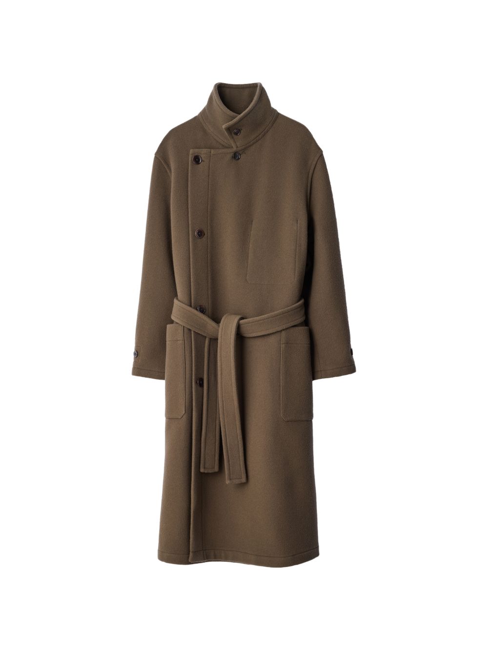 Lemaire Men Wool Wrap Coat LEMAIRE