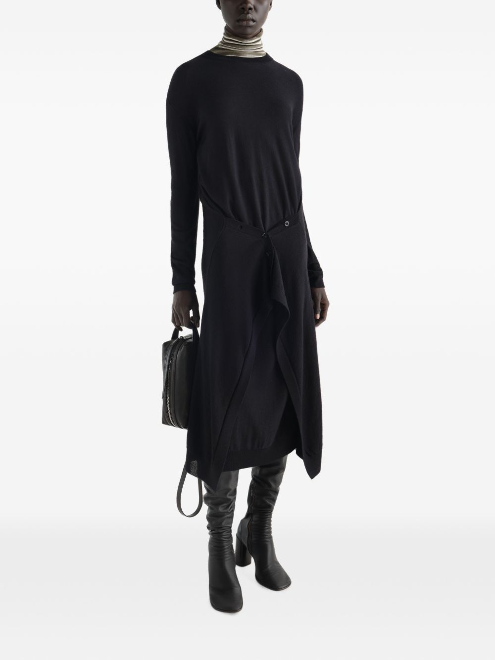 Lemaire Women Wool Blend Long Dress LEMAIRE