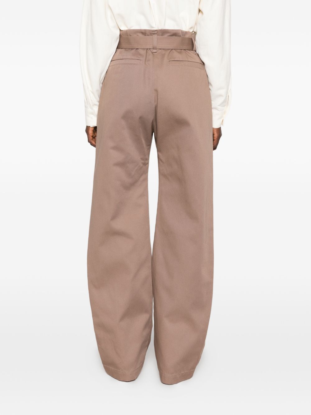 Lemaire Women Cotton Curved Trousers LEMAIRE