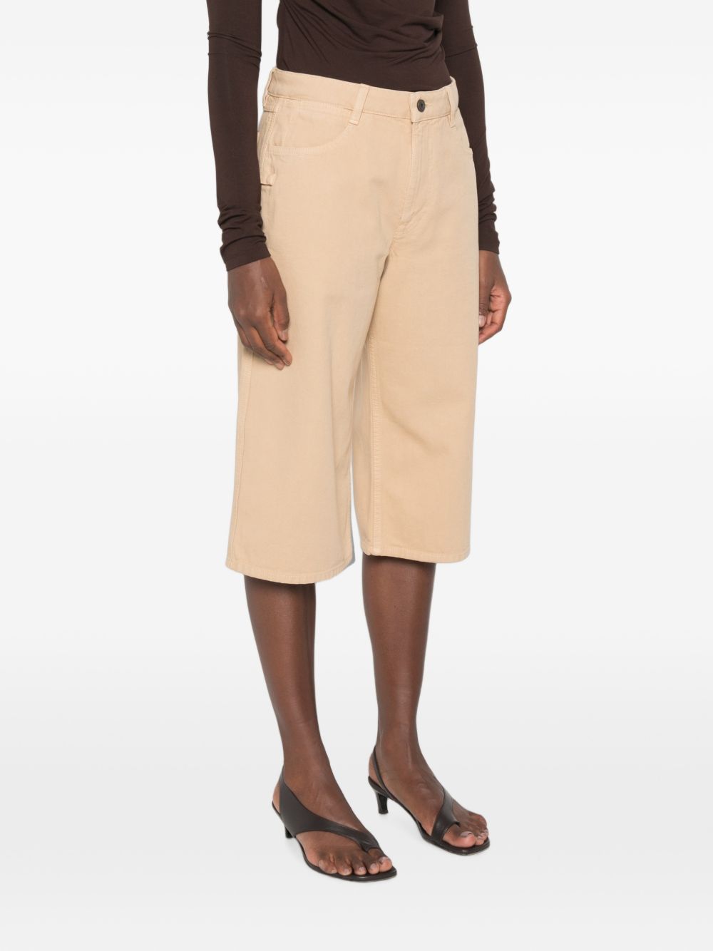 Lemaire Women Cotton Bermuda Shorts