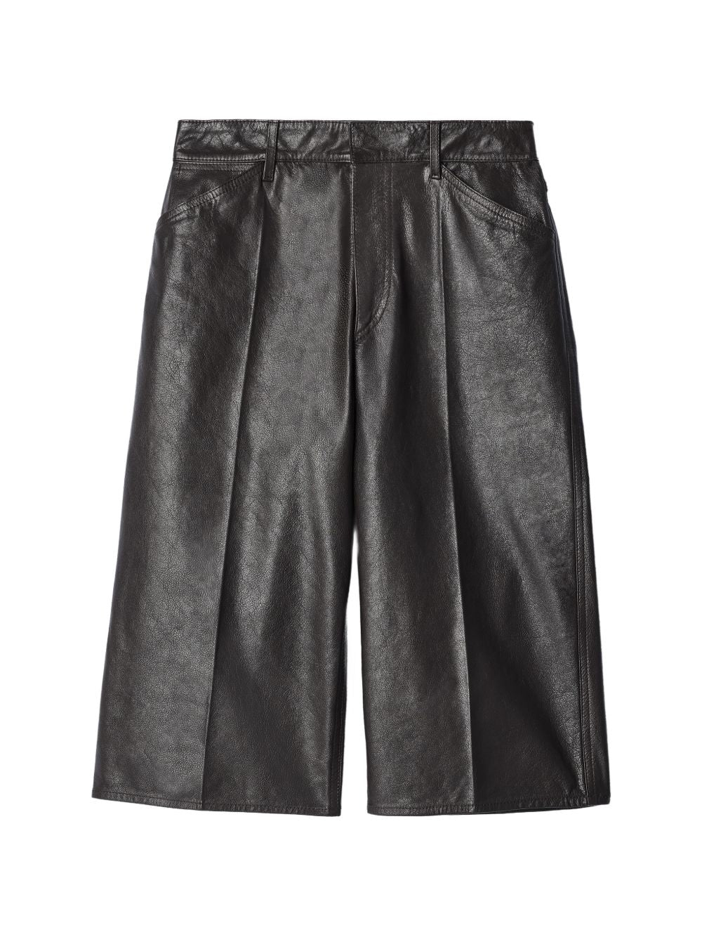 Lemaire Women Leather Bermudas LEMAIRE