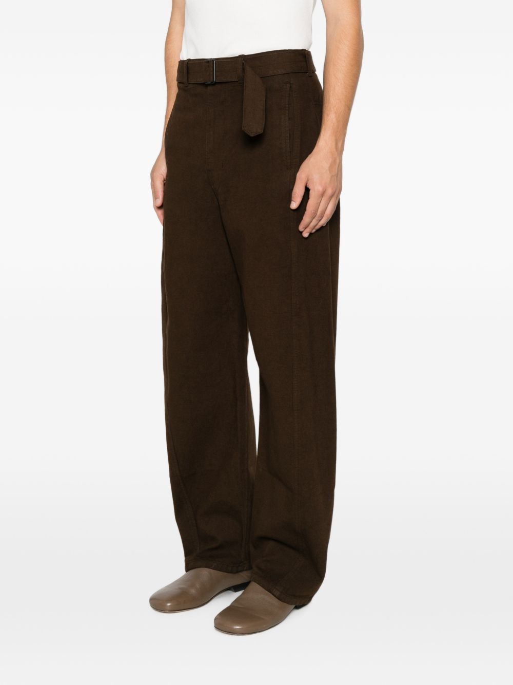 Lemaire Women Twisted Belted Trousers