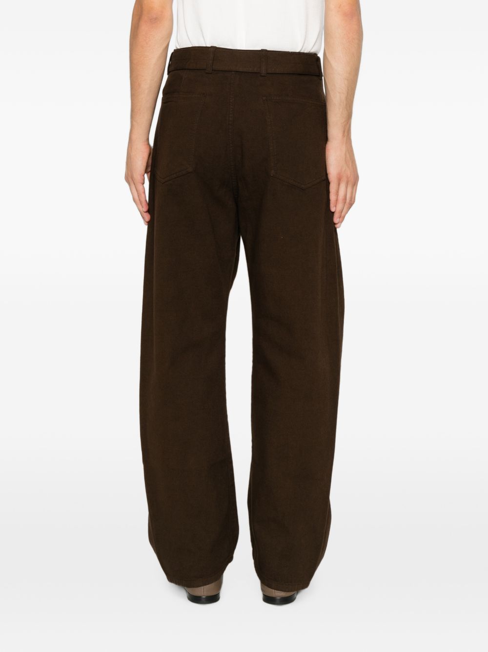 Lemaire Men Twisted Belted Jeans